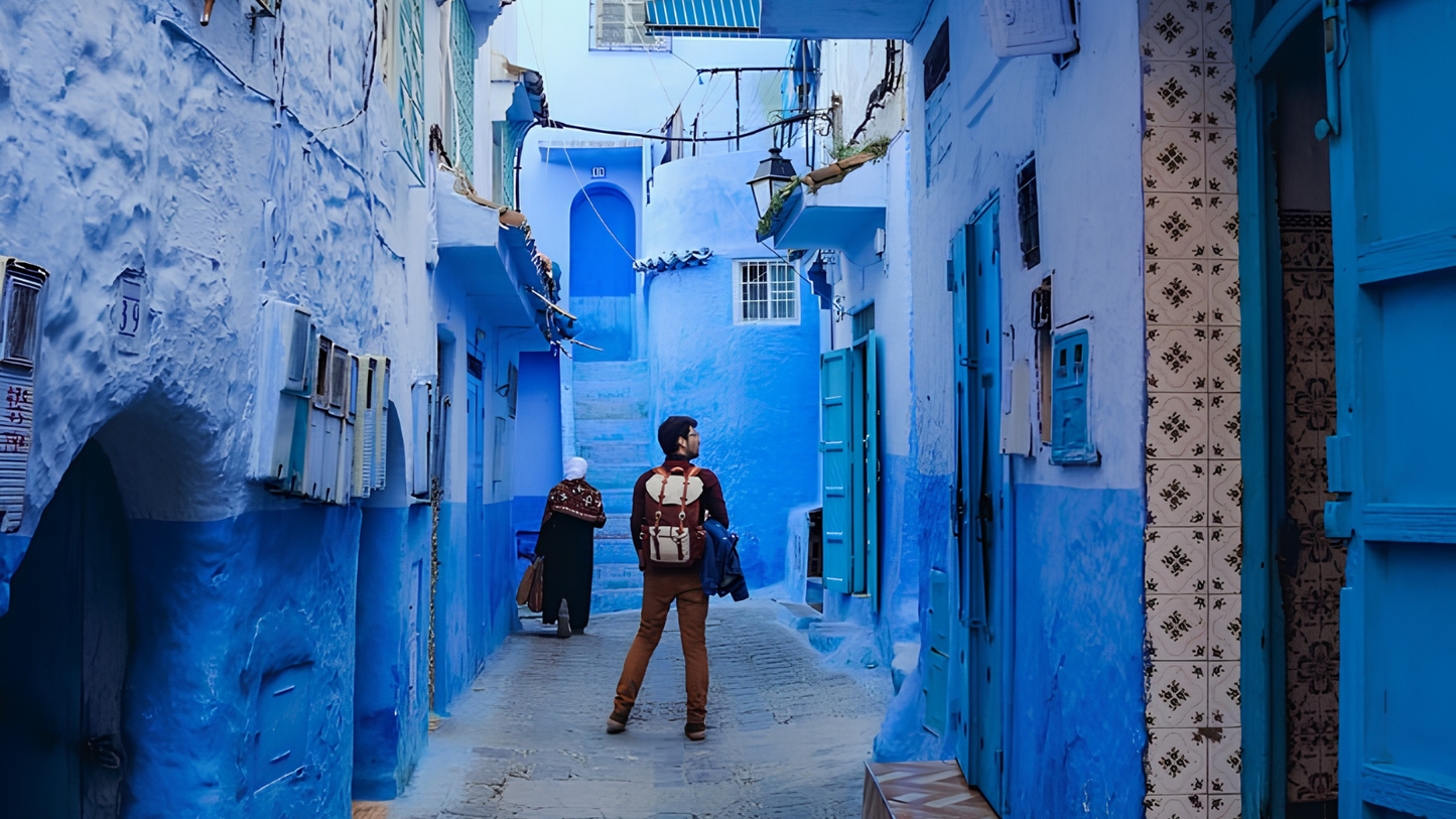 Akchour Waterfalls & Chefchaouen Day Tour with Traditional Tajine Lunch