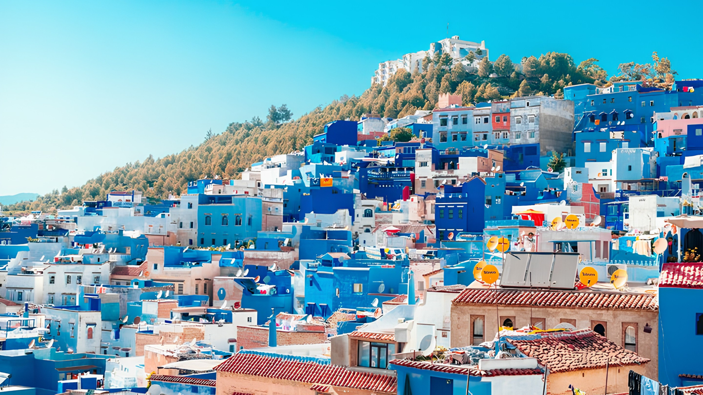 Akchour Waterfalls & Chefchaouen Day Tour with Traditional Tajine Lunch