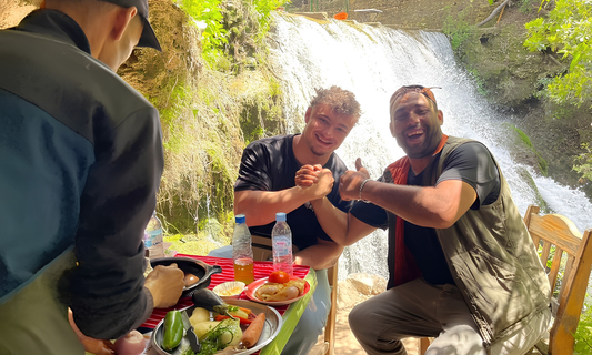 Akchour Waterfalls & Chefchaouen Day Tour with Traditional Tajine Lunch