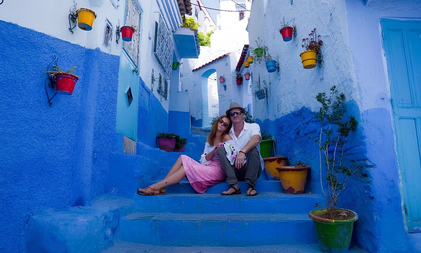 Akchour Waterfalls & Chefchaouen Day Tour with Traditional Tajine Lunch