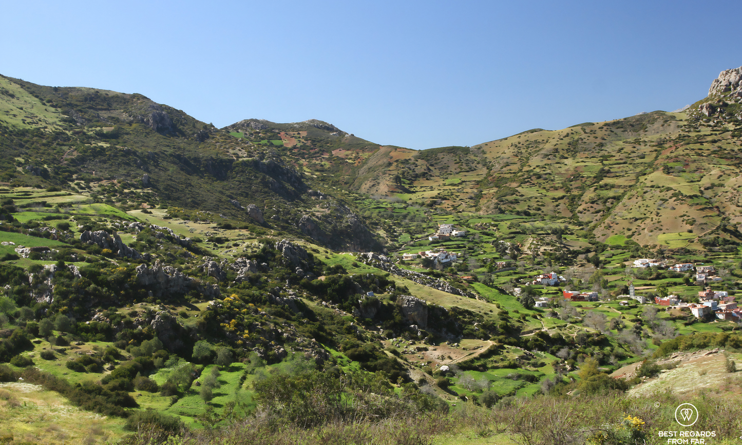 Akchour Waterfalls & Chefchaouen Day Tour with Traditional Tajine Lunch