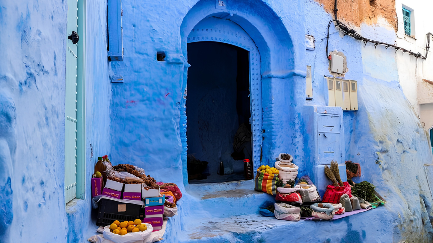 Akchour Waterfalls & Chefchaouen Day Tour with Traditional Tajine Lunch