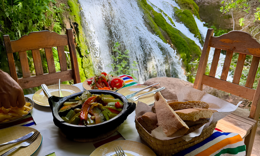 Akchour Waterfalls & Chefchaouen Day Tour with Traditional Tajine Lunch