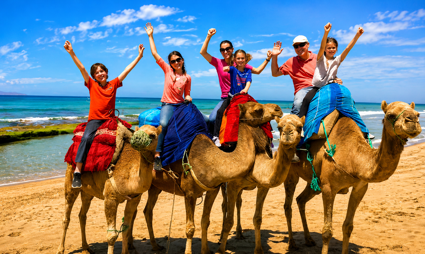 Cape Spartel & Hercules Caves Tour – 5 Hours with Camel Ride